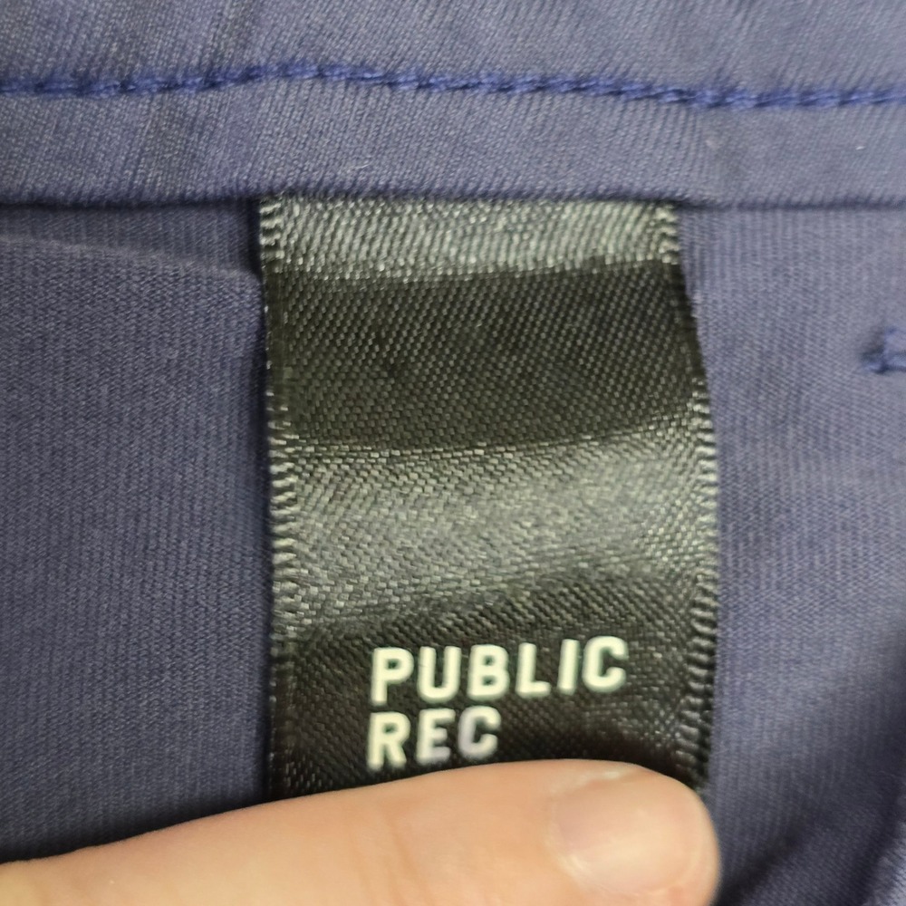 Public Rec Workday Pant Mens 34x30 Navy Blue Stretch Tech Tapered Minimalist - Picture 5 of 11